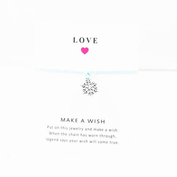 

charm bracelets snowflake bracelet wishing, Golden;silver