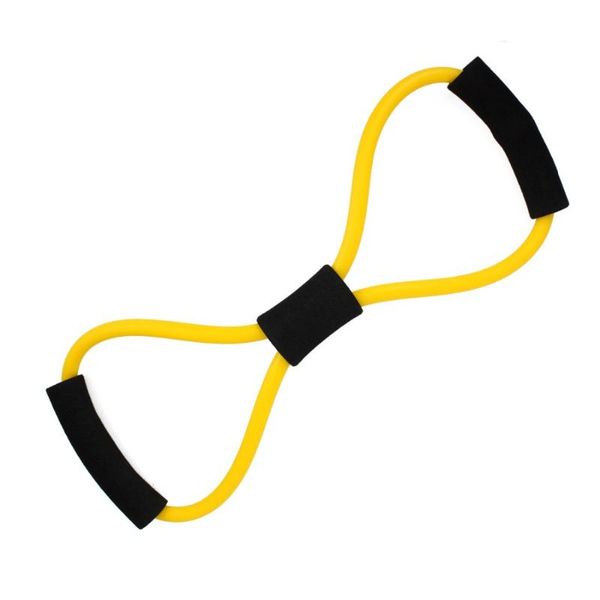 

39cm fitness resistance bands 8 shaped rope exerciese elastic exercise for yoga pilates workout