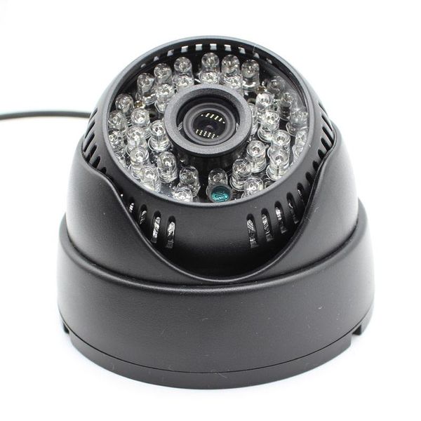 

cameras 1/3" 420tvl sony ccd ir color cctv dome security wide angle camera 48 leds night vision