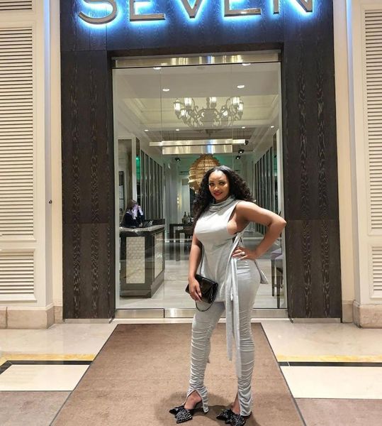 

two piece dress adfvat gray color casual women set sleeveless high collar bandage long and ruched pencil pant tracksuit ls6328, White