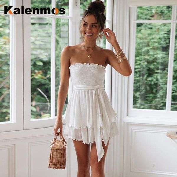 

women's jumpsuits & rompers kalenmos jumpsuit women spring summer sashes bodysuit work sweatshirt slim ropa elegant streetwear overall, Black;white