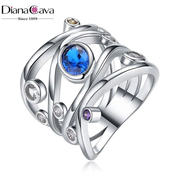 

selling women's zircon ring jewelry, Black