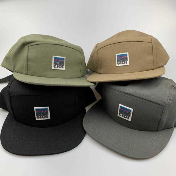 Kauçuk 5 Panel Kamp Kap Beyzbol Kap Plaj Güneş Baba Şapka Yaz Snapback Erkekler Kadınlar Bayanlar Golf Trucker Visor Hip Hop Harajuku Q0911