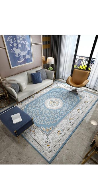 

carpets european modern living room minimalist light luxury bedroom rug american style coffee table floor mat bedside blanket