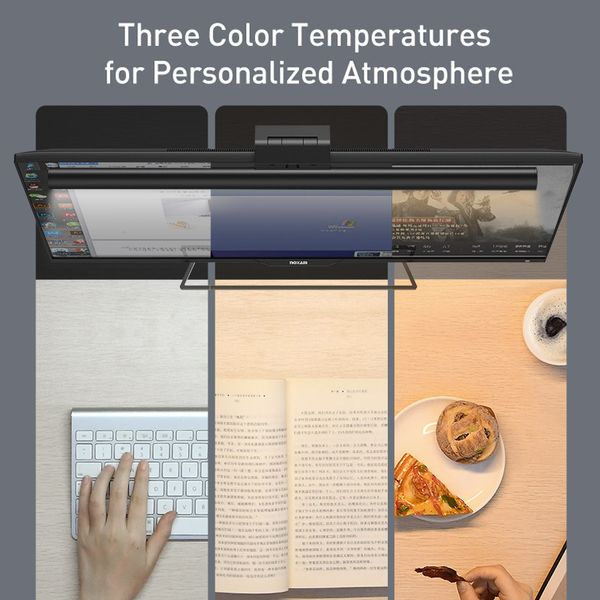 Ekran Işık Masası Lambası Bilgisayar Işık Ekran Asılı Işık Yeni Masa Lambası LCD Monitör Çalışma Dizüstü USB Için