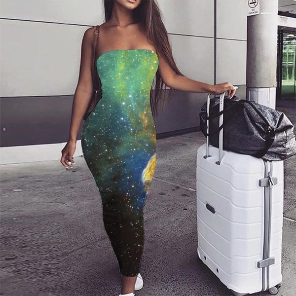 

casual dresses kyku galaxy dress women space sundress universe boho colorful vestido womens clothing sleeveless tunic cool femme, Black;gray