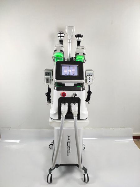 

new arrival slimming weight loss portable cyiolipolisis 360 cavitation+rf multi-handle collocation therapy fat reduce e criolipolisis beauty