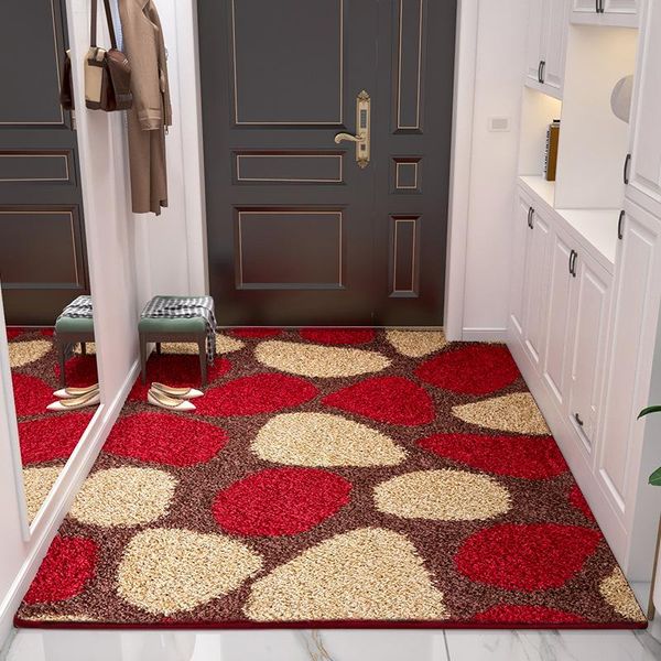 

carpets elbow yarn indoor mats entrance rectangle carpet hallway non-slip foot mat for toilet aisle door