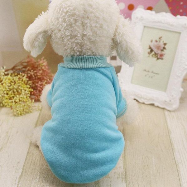 

dog apparel clothes teddy small dogs summer & autumn zhuang style hoodie pet legs solid color plus velvet