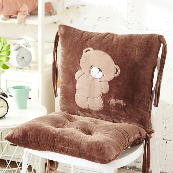 

cushion/decorative pillow winter splittable zipper siamese cushion all-in-one office computer chair back thicken washable sofa heightening