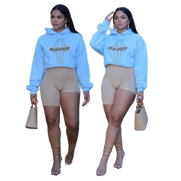 

women's hoodies & sweatshirts rstylish women clothing 2021 autumn fashion pattern print long sleeve hooded pullover streetwear sweatshi, Black
