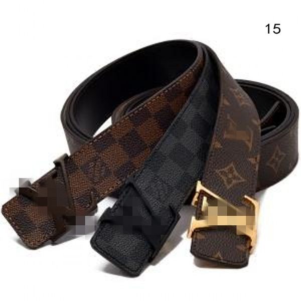 

yslgglvlouisvittonvutton 2021 15 color fashion big buckle genuine leather vtton belt belts men women new mens, Red;black