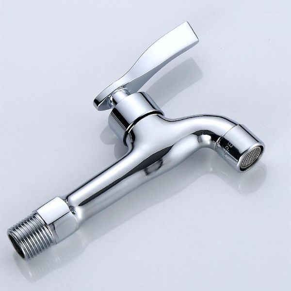 

brass kitchen bathroom sink tap mop pool water taps 17cm long outdoor garden faucet washing machine bibcock1