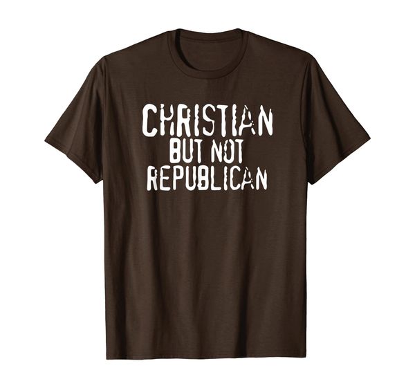 

Christian But Not Republican Xmas Gifts T-Shirt, Mainly pictures