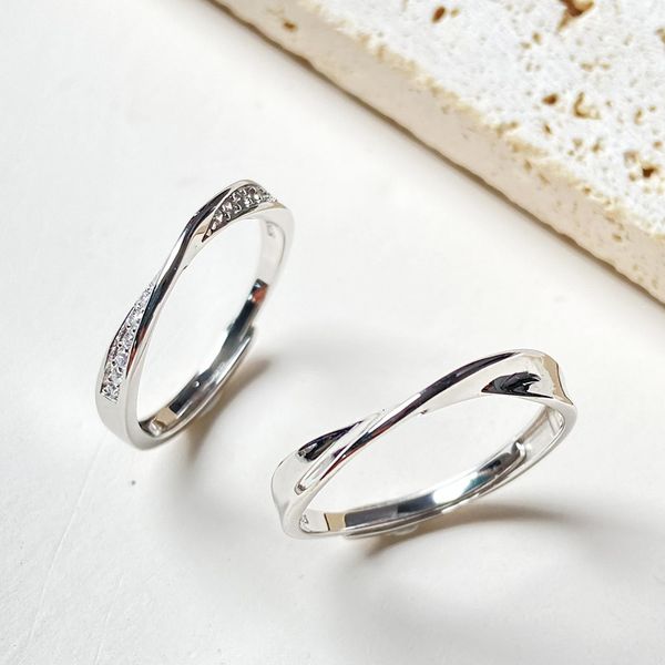 

monius ring for lovers, Silver