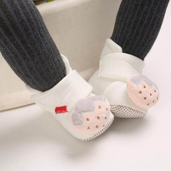 

first walkers 1 pair fashion baby girls boys cute cartoon non-slip crib walker infant shoes indoor shoe for born