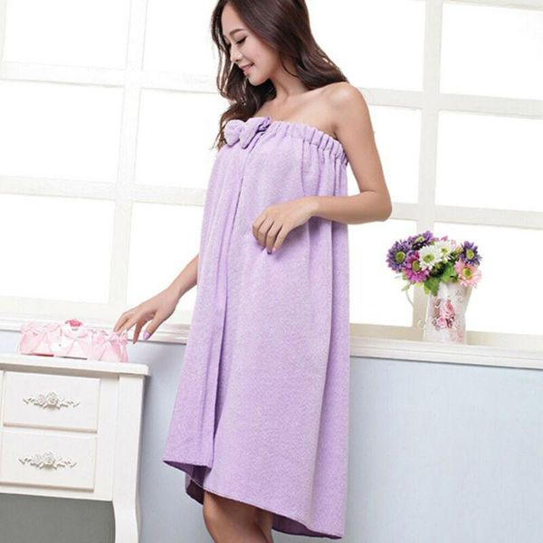 

towel 140*75cm bowknot microfiber fiber bath women wearable towels washcloth wrap