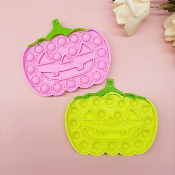 

halloween letter pumpkin rat killer pioneer color silicone press toy key chain