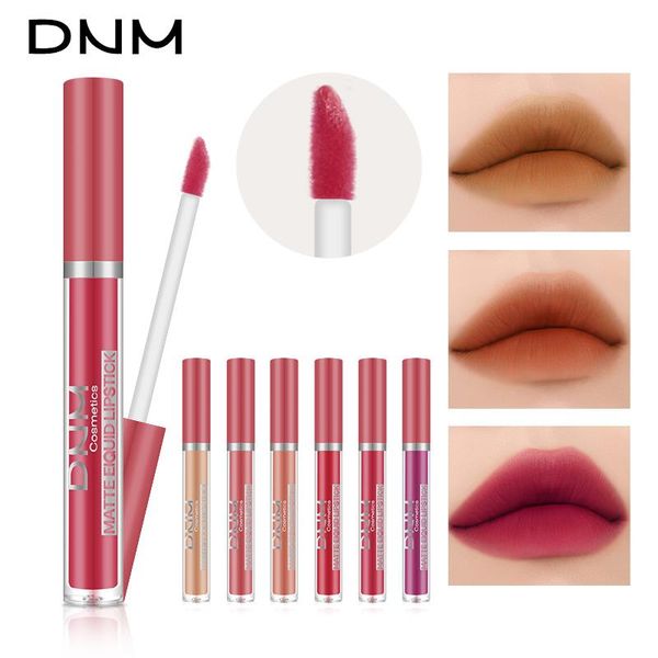 

lip gloss 6pcs velvet matte glaze set long lasting waterproof mousse deep hydration liquid lipstick boxed kit tslm1