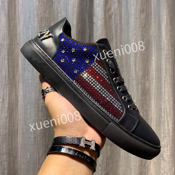 

red bottom sneakers orlatos collection casual shoes luxury designer patent leather high cut spikes sneaker colorful spike cy190810, Red;white