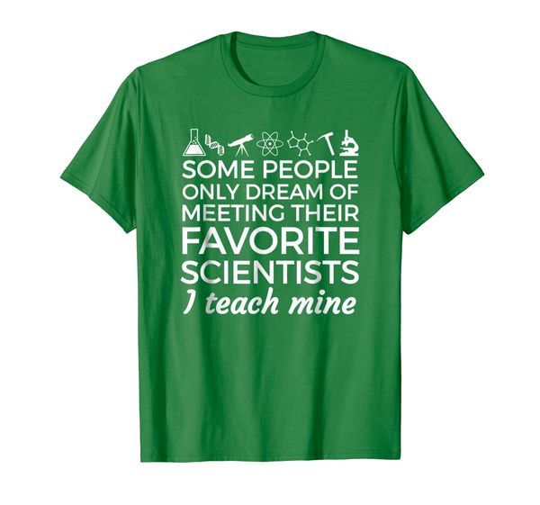 

t shirt for science teacher teach biology chemistry physics, White;black
