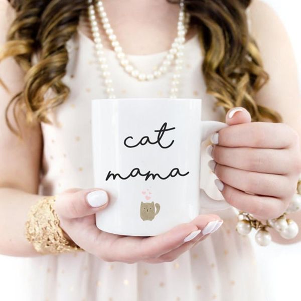 

cat mama mug, lovers crazy lady funny lover gift, mug mugs