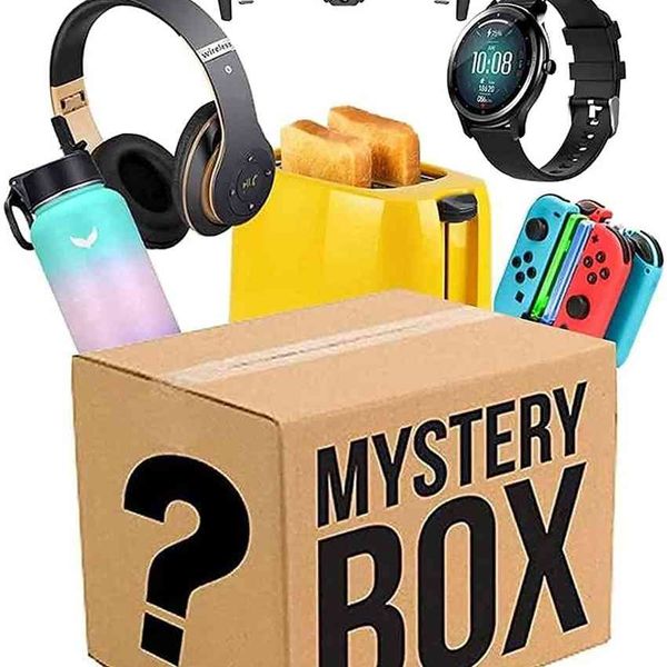 

czts electronics, mystery es random, birthday , lucky box for adults surprise gift, 3 pieces, there must4326