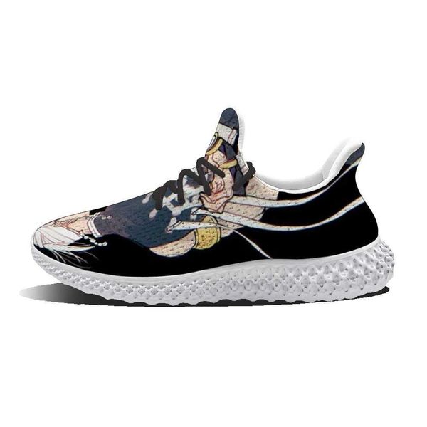 

spring 2021 uzui tengen anime pattern flat casual running shoes ireq