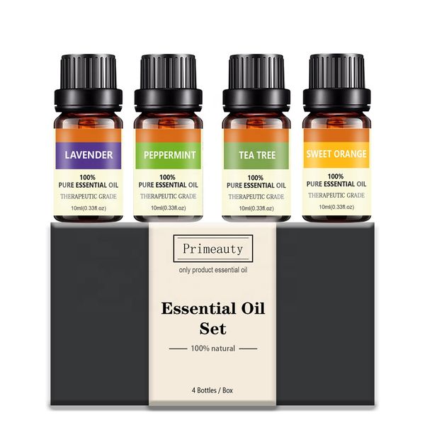 

private label 100% pure aroma essential oil 6pcs per pack