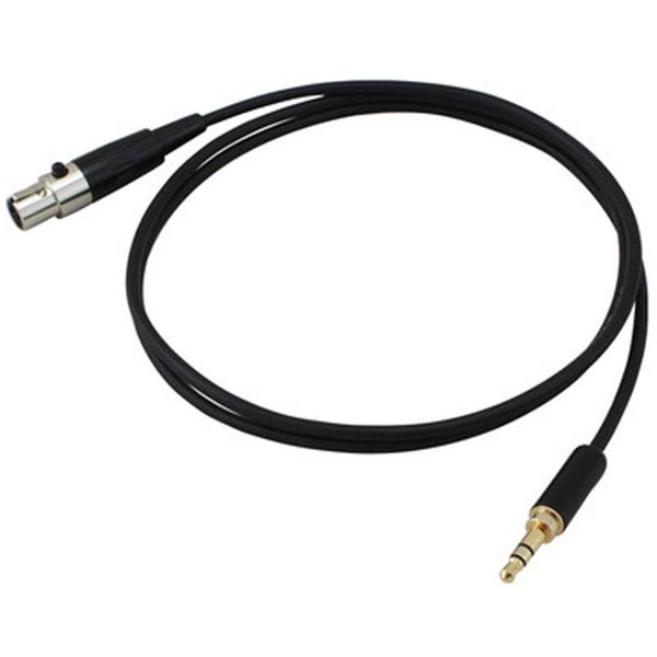 

3.5mm jack to 3pin mini xlr female for bm800 pc headphone mixer microphone stereo camera 0.3m video cables & connectors