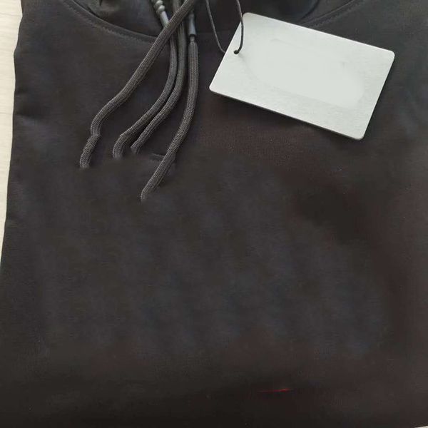 

luxury brand hoodie red black circle fashion mens hoodies hip hop male coats solid colors pullover print white sweatshir