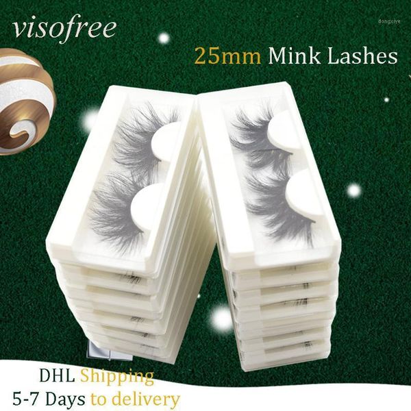 

viso25 mm mink eyelashes make up criss-cross lash 3d lashes dramatic long maquillaje faux cils eyelash extension bulk1
