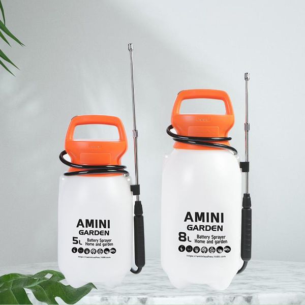 

watering equipments 5l 8l floor boot sprayer battery home direct injection atomization pot electric garden supplies single shoulder