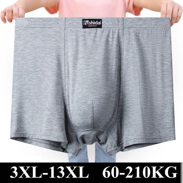 

underpants 3-13xl men's shorts panties boxers undrewear modal fabric homme briefs boxershorts herrenshorts pants plus size, Black;white