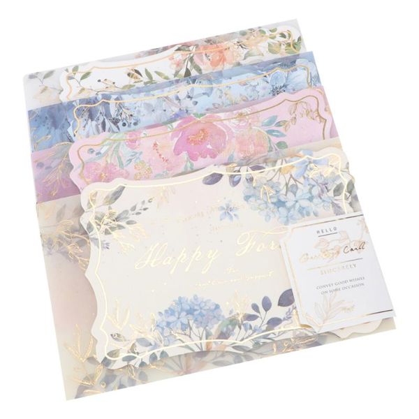 

greeting cards 4pcs wedding congratulation card holiday creative gift for party