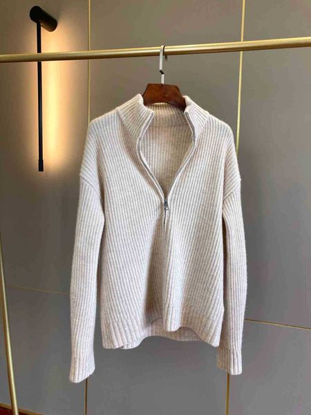 

women's sweaters sweaters 100% cashmere women knit zipper cardigan lady long sleeve loose sweater female knitwear 8ztm, White;black