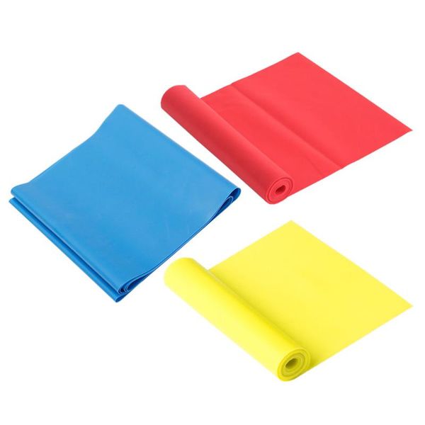 

resistance bands 3pcs 150cm eco-friendly latex pulling band yoga assist stretching fitness strap for training exercising