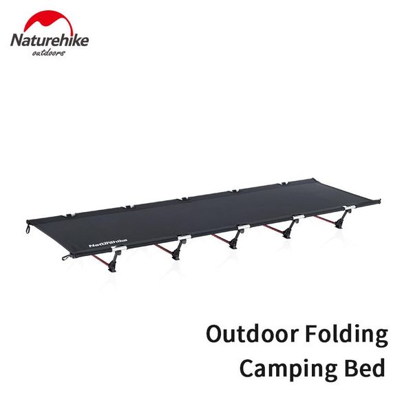 

naturehike outdoor folding camping mat bed bearing 150kg near ground office lunch break aluminum alloy travel life pads