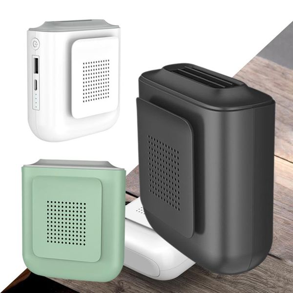 

electric fans outdoor mini cooling fan usb rechargeable 4000mah bladeless necklace