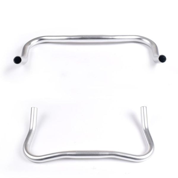 

bike handlebars &components road bicycle bullhorn handlebar bend bar 25.4x370mm aluminum alloy lightweight ergonomics racing -designed