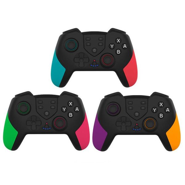 

wireless bluetooth game handle with wake-up switch pro private mode ns vibration macro programming function controllers & joysticks