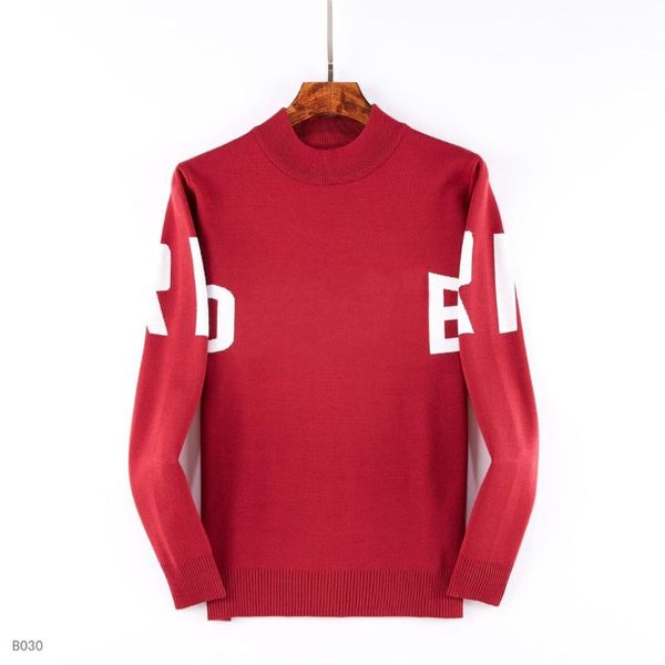 

men's sweaters round neck pullover sweater long-sleeved autumn and winter warm casual, White;black