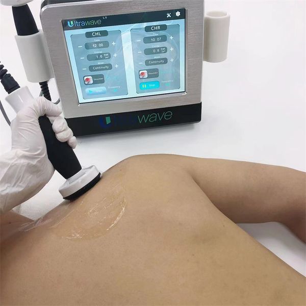 Máquina de massageers de onda física ultra-rasária para várias dores no joelho da cintura do ombro do pescoço causado pelo tecido mole
