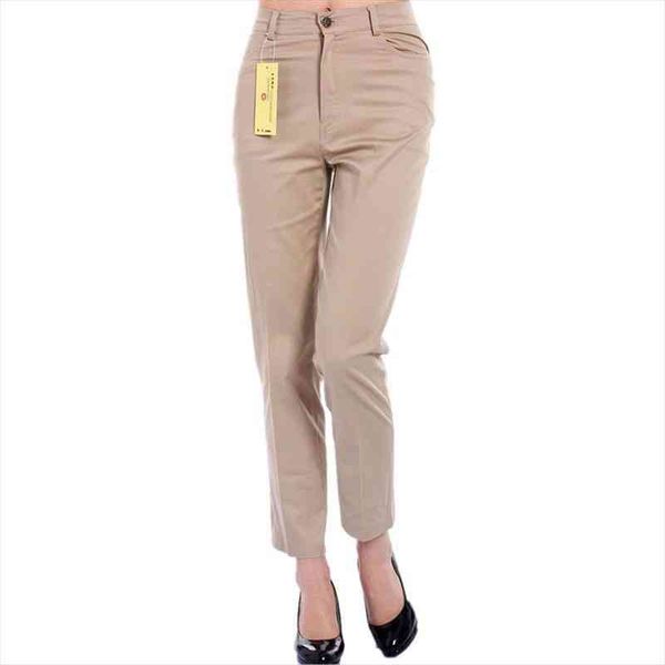 

fashion summer women pants plus size solid color 100% cotton casual ankle length trousers, Black;white