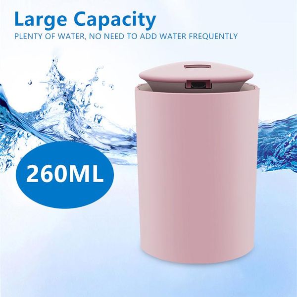 

car air freshener 260ml humidifier essential oil diffuser for purifier nano spray mute clean auto electronics