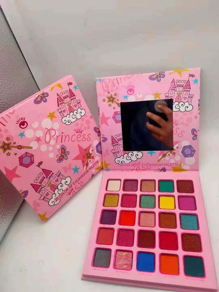

waterproof long-lasting 25 colors eyeshadow makeup matte & shimmer pigment pressed powder palette cosmetics for eyes easy to wear natural 2