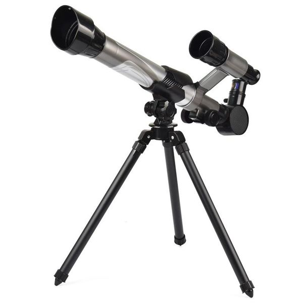 

telescope & binoculars kids astronomy beginners tripod eyepieces compass finderscope 20x/30x/40x educational science
