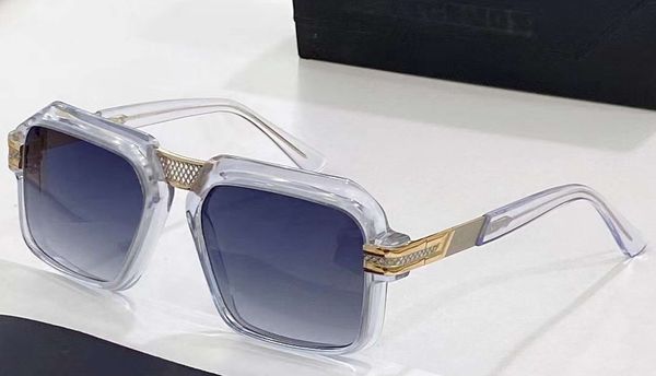 

vintage 8039 sunglasses gold crystal grey shaded fashion eyewear men driving glasses with box, White;black