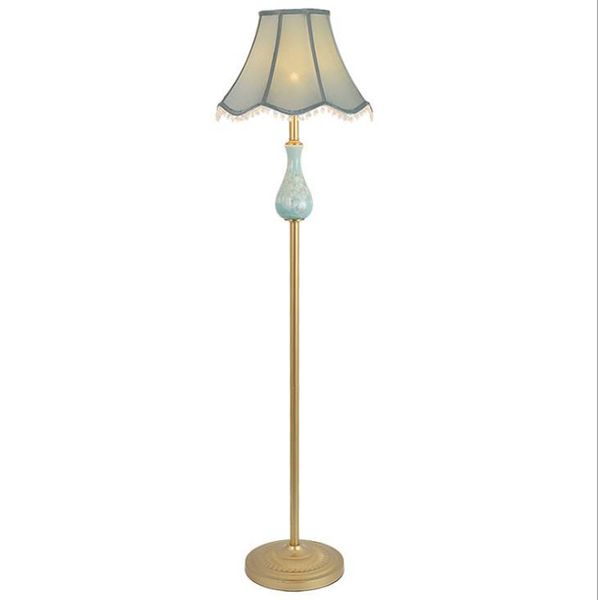 

simple american country floor lamp living room sofa bedroom bedside study el vertical decorative ceramic lamps