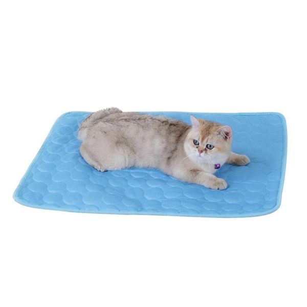 

kennels & pens pet dog summer cooling mats blanket ice cats bed for sofa portable tour camping yoga sleeping massage